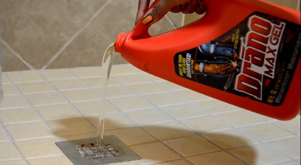 is drano safe for shower drains