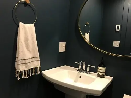 towel ring placement ideas